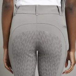 Toggi Flexi Wave Breeches Nickel -Fournitures Équestres Boutique Toggi Flexi Wave Breeches Nickel Seat Detail 1