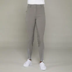 Toggi Flexi Wave Breeches Nickel -Fournitures Équestres Boutique Toggi Toggi Flexi Wave Breeches Nickel Front 1 1