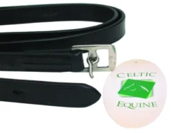 Celtic Equine Stirrup Leathers Full Grain Brown