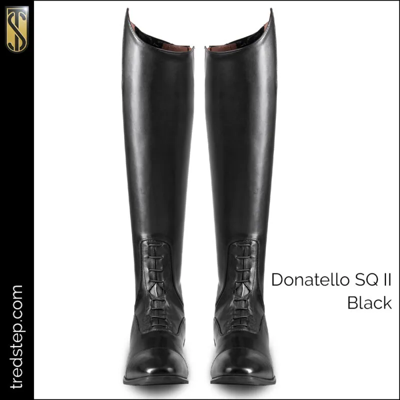 Tredstep Donatello SQII Field Tall Boots Black Short Height Full Plus 3 Tredstep Donatello SQII Field Tall Boots Black Short Height Full Plus – Image 3