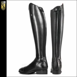 Tredstep Donatello SQII Field Tall Boots Black Short Height Full Plus