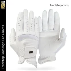 Tredstep Dressage Pro Gloves White -Fournitures Équestres Boutique Tredstep Dressage Gloves White