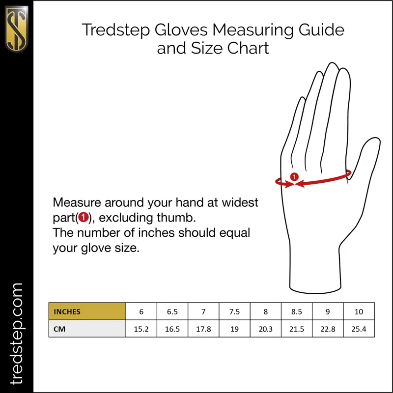 Tredstep Eventer Gloves Black 1 Tredstep Eventer Gloves Black