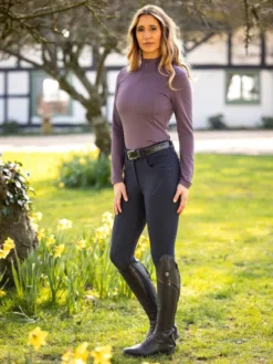 LeMieux Alice Quarter Neck Zip Dove -Fournitures Équestres Boutique ad3 2