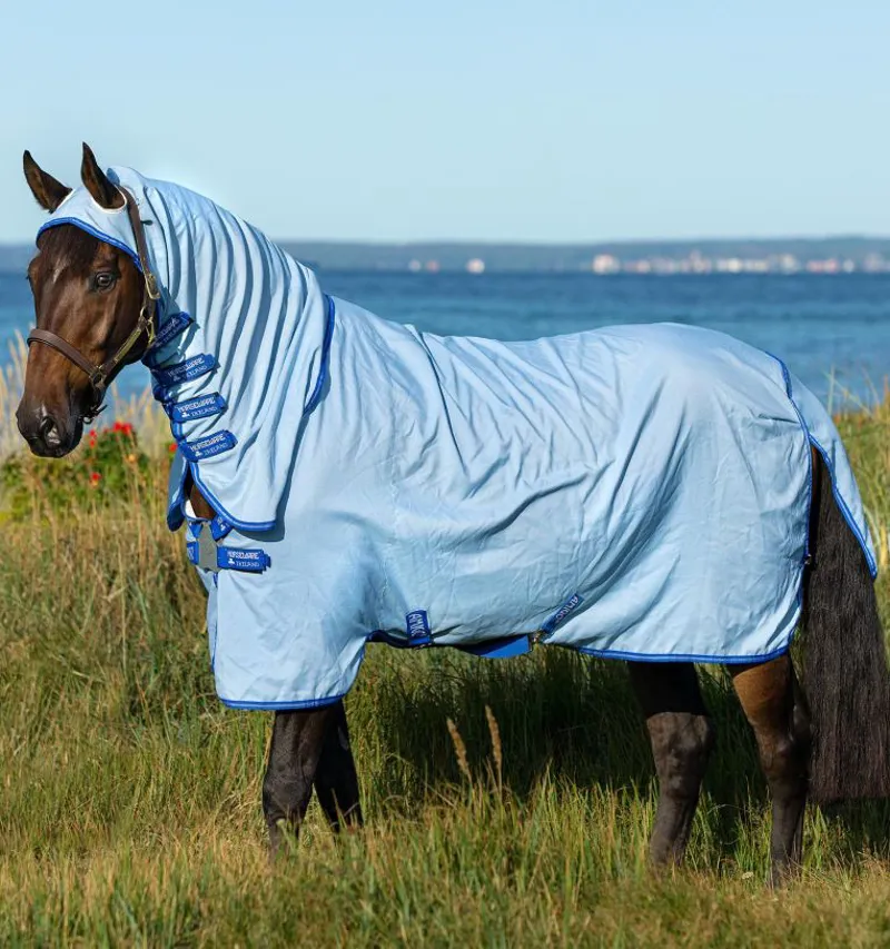 Amigo Ripstop Hoody Rug - Azure Blue 6ft9 7 Amigo Ripstop Hoody Rug - Azure Blue 6ft9 – Image 7