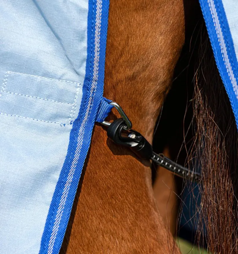 Amigo Ripstop Hoody Rug - Azure Blue 6ft9 9 Amigo Ripstop Hoody Rug - Azure Blue 6ft9 – Image 9