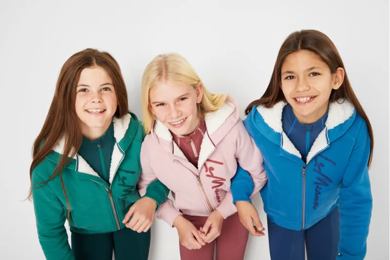 LeMieux Hollie Sherpa Lined Hoodie Atlantic 7 LeMieux Hollie Sherpa Lined Hoodie Atlantic – Image 7