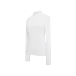 Samshield Aloise Long Sleeve Shirt White Crystal Fabric -Fournitures Équestres Boutique aw 2