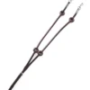 Celtic Equine Leather Bungee Martingale Brown Full