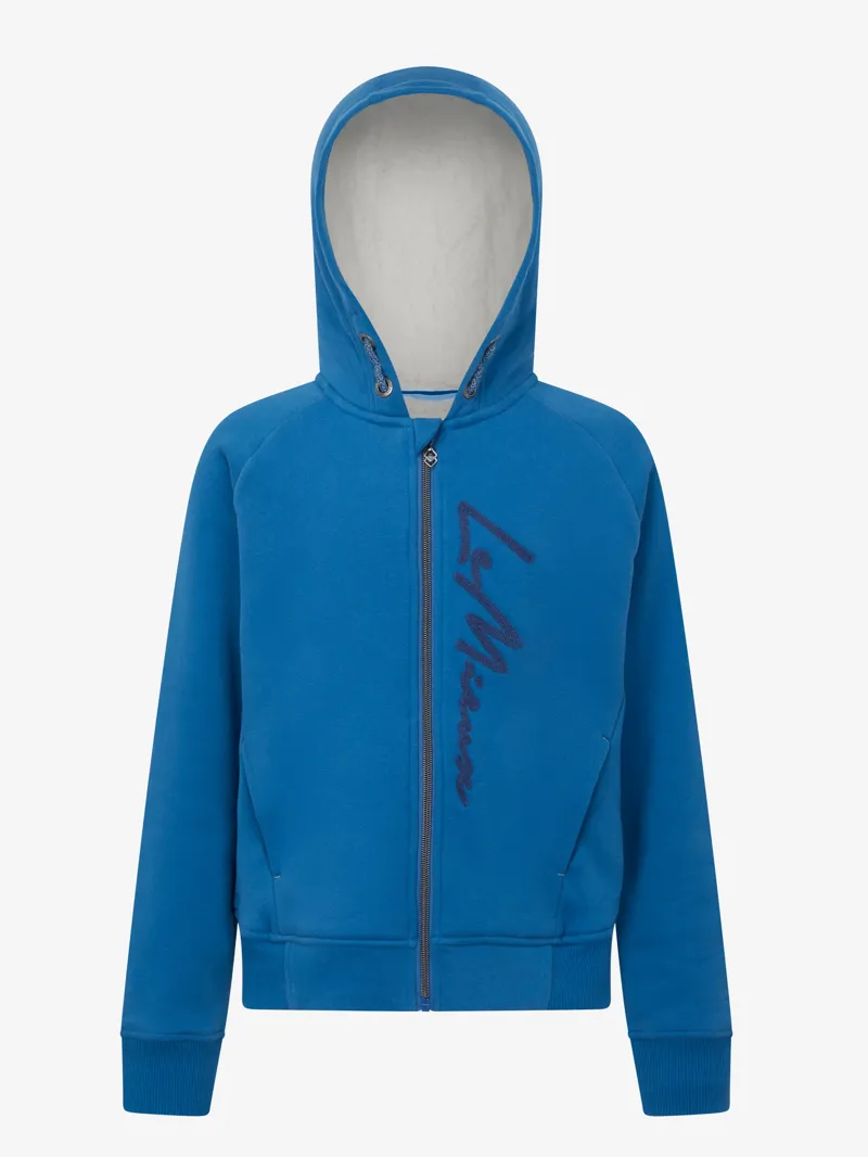 LeMieux Hollie Sherpa Lined Hoodie Atlantic 2 LeMieux Hollie Sherpa Lined Hoodie Atlantic – Image 2