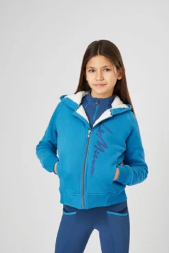 LeMieux Hollie Sherpa Lined Hoodie Atlantic 12 LeMieux Hollie Sherpa Lined Hoodie Atlantic -Fournitures Équestres Boutique b5 3