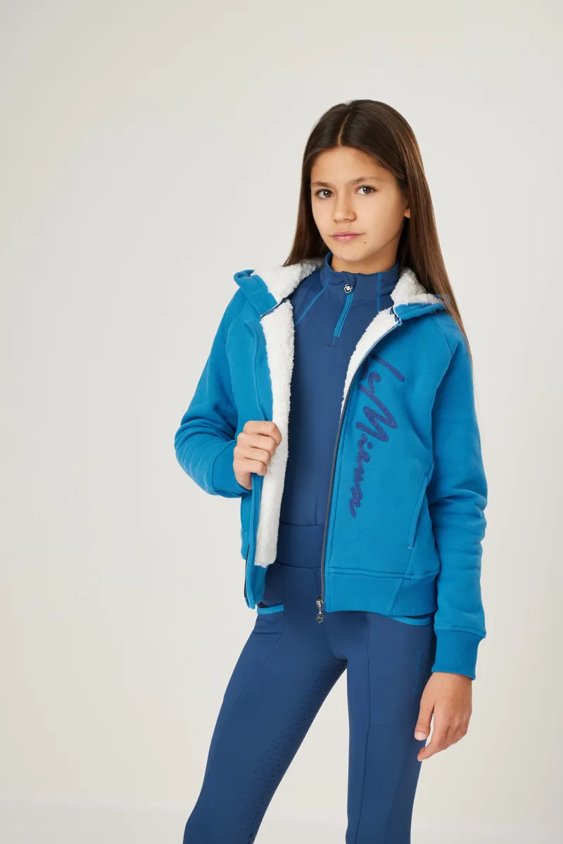 LeMieux Hollie Sherpa Lined Hoodie Atlantic 6 LeMieux Hollie Sherpa Lined Hoodie Atlantic – Image 6