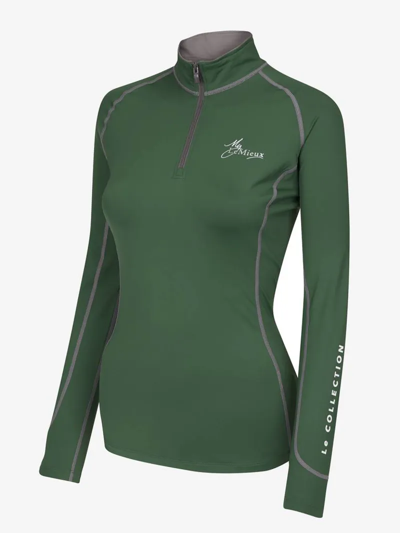 My LeMieux Base Layer Hunter Green 2 My LeMieux Base Layer Hunter Green – Image 2