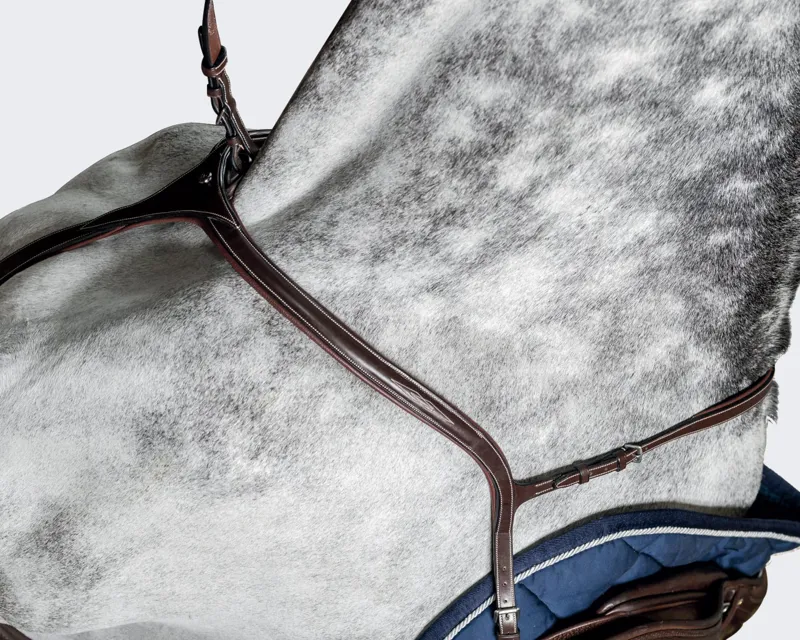 Prestige Long Bridge Breastplate Tobacco 1 Prestige Long Bridge Breastplate Tobacco