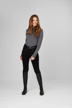 LeMieux Liberte Base Layer Graphite 10 LeMieux Liberte Base Layer Graphite -Fournitures Équestres Boutique blg5