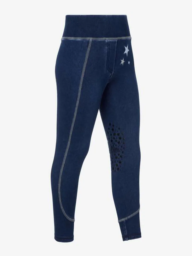 LeMieux Mini Bobby Denim Bregging Blue Denim 5 LeMieux Mini Bobby Denim Bregging Blue Denim – Image 5