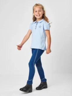 LeMieux Mini Bobby Denim Bregging Blue Denim