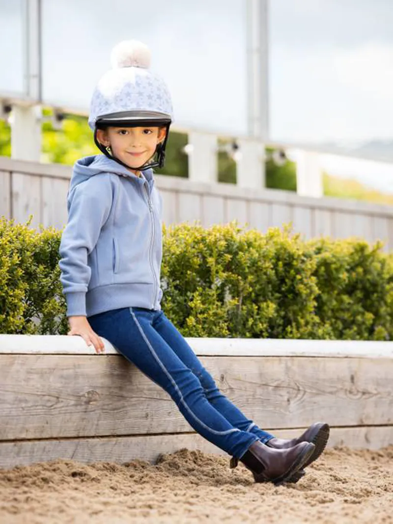 LeMieux Mini Bobby Denim Bregging Blue Denim 3 LeMieux Mini Bobby Denim Bregging Blue Denim – Image 3