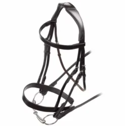 Velociti Hunter Cavesson Bridle In Havana