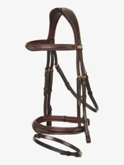 LeMieux Competition Flash Bridle Havana