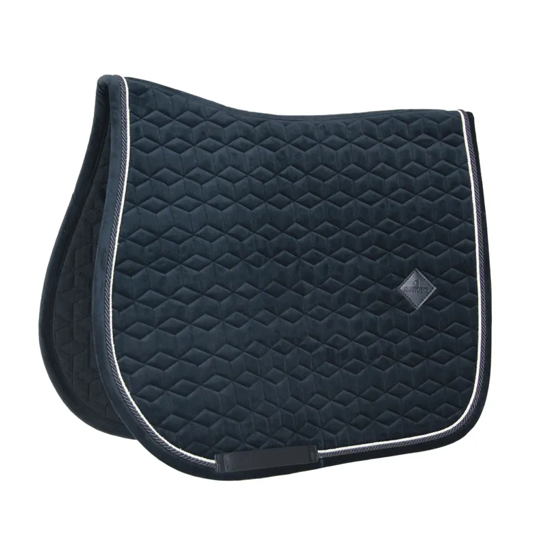 Kentucky Horsewear Kentucky Saddle Pad Basic Velvet Jumping Black 1 Kentucky Horsewear Kentucky Saddle Pad Basic Velvet Jumping Black
