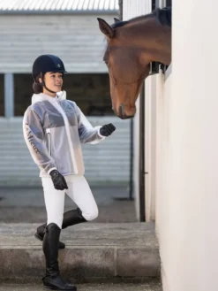 LeMieux Go Aqua Clear Waterproof Jacket 6 LeMieux Go Aqua Clear Waterproof Jacket -Fournitures Équestres Boutique clear3