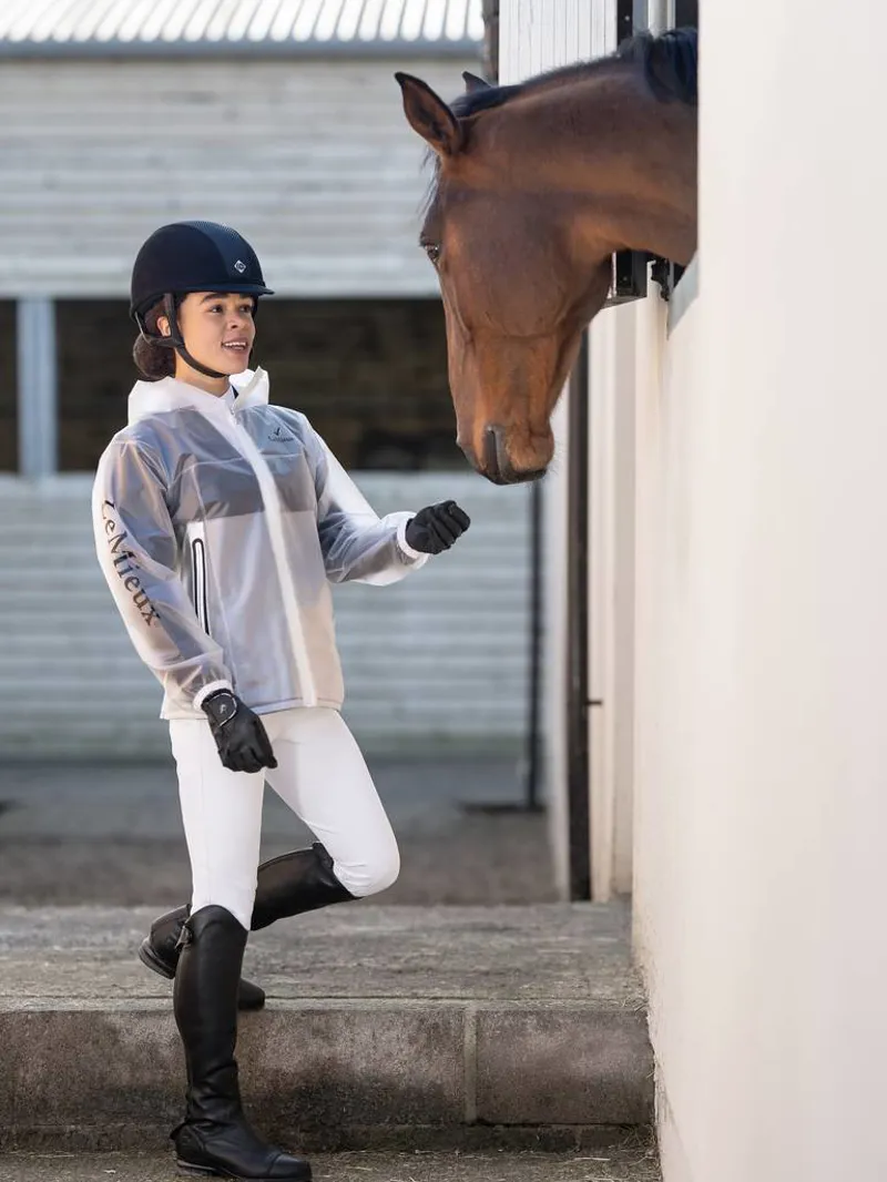 LeMieux Go Aqua Clear Waterproof Jacket 3 LeMieux Go Aqua Clear Waterproof Jacket – Image 3