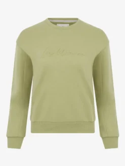LeMieux Chloe Crew Neck Sweatshirt Moss -Fournitures Équestres Boutique cm