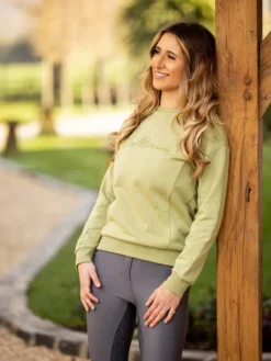 LeMieux Chloe Crew Neck Sweatshirt Moss