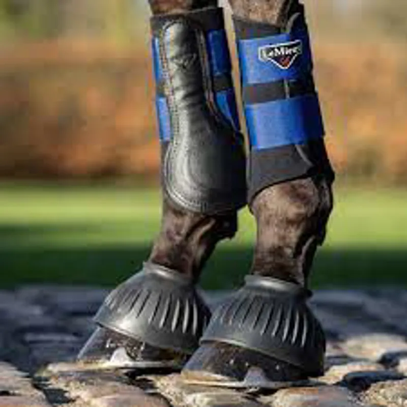 Le Mieux Rubber Pull On Overreach Boots Black 1 Le Mieux Rubber Pull On Overreach Boots Black