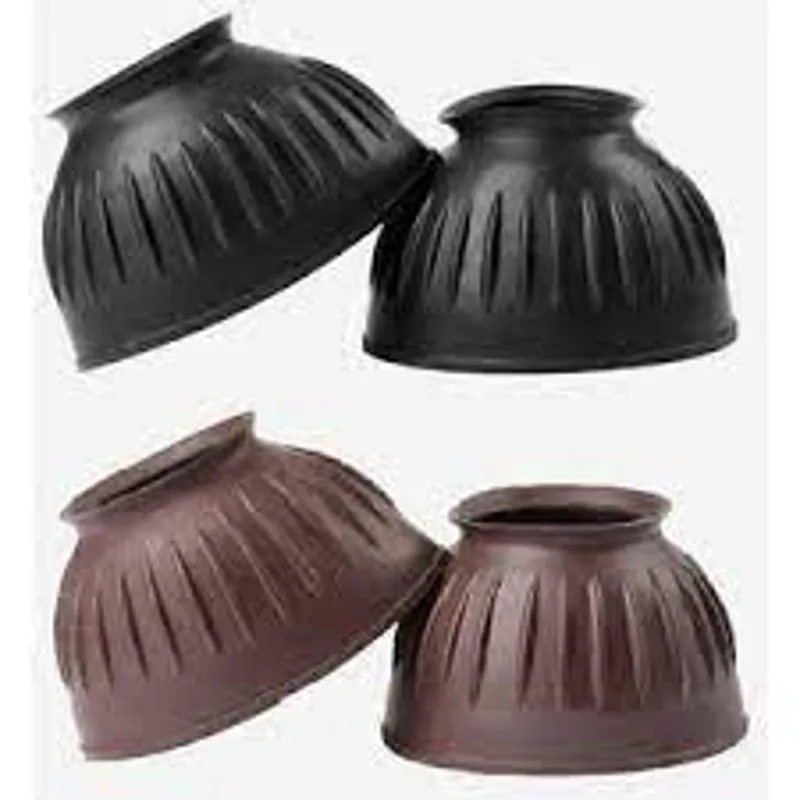 Le Mieux Rubber Pull On Overreach Boots Black 2 Le Mieux Rubber Pull On Overreach Boots Black – Image 2