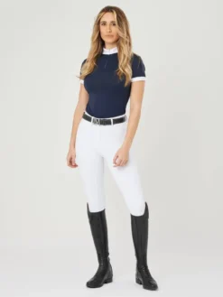 LeMieux Demi Pull On Bregging Full Seat White