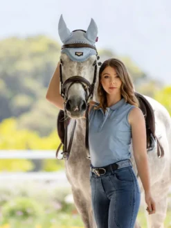 LeMieux Elasticated Belt Denim