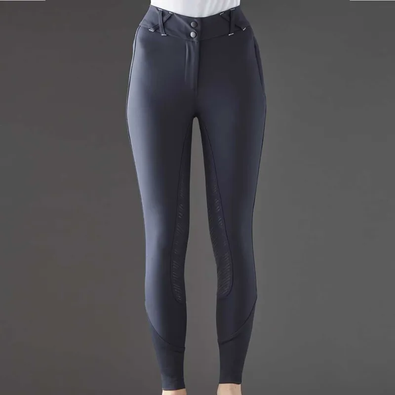 Toggi Flexi Women's Woven Breeches Grey 3 Toggi Flexi Women's Woven Breeches Grey – Image 3