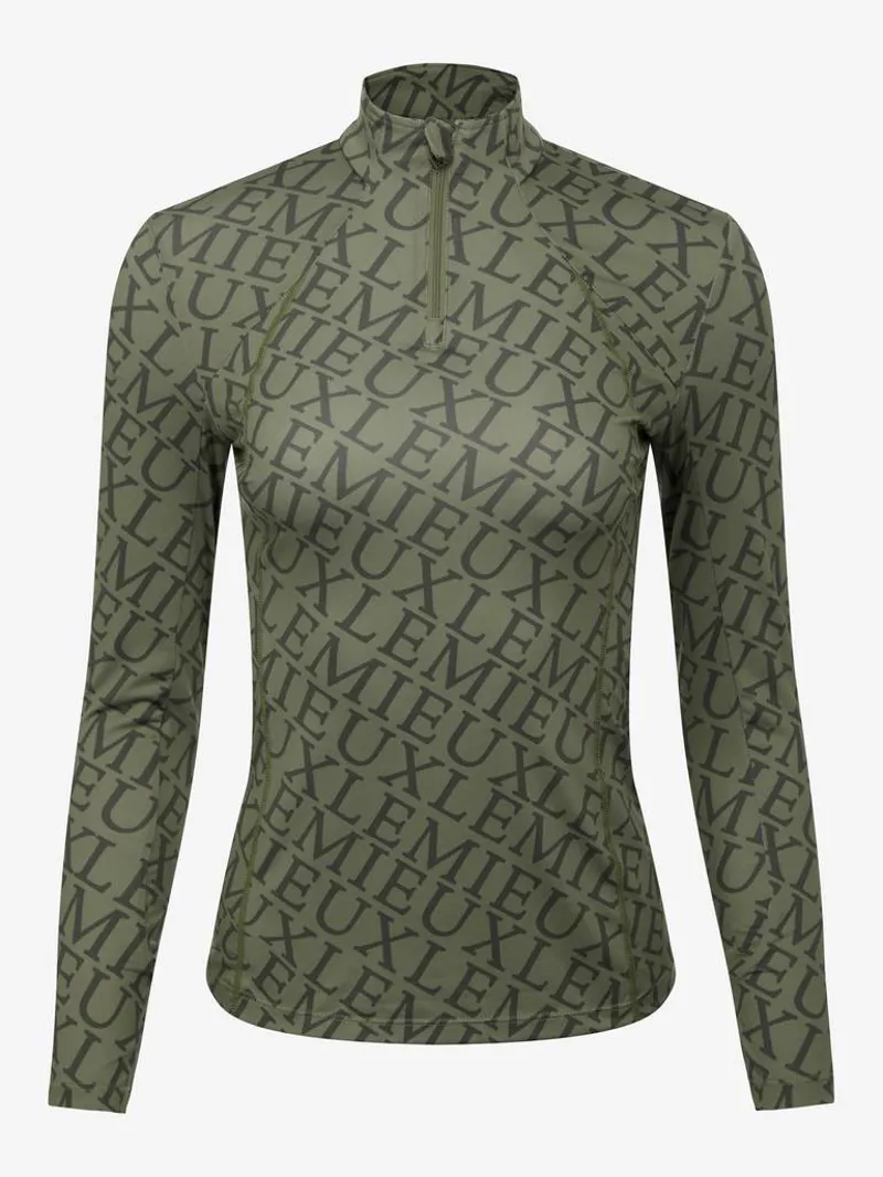 LeMieux Fleur Base Layer Moss 3 LeMieux Fleur Base Layer Moss – Image 3