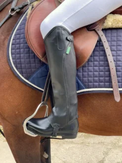 Celtic Equine Synthetic Leather Gaiter Black