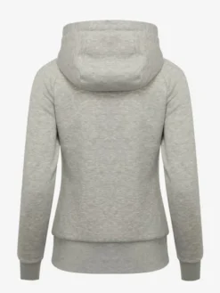 LeMieux Ladies Elite Sherpa Lined Zip Through Hoodie Grey Marl -Fournitures Équestres Boutique grey3 2