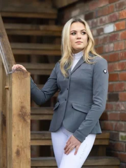 LeMieux Dynamique Show Jacket Graphite -Fournitures Équestres Boutique grey3