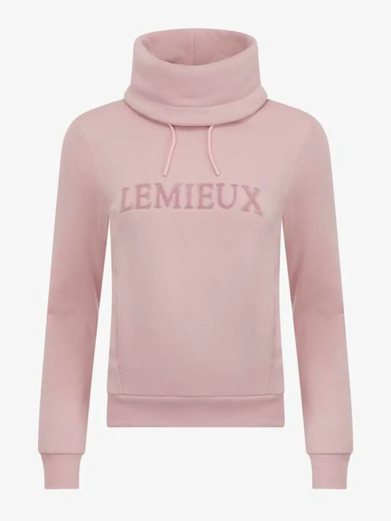 Le Mieux Adele Funnel Neck Sweat Pink Quartz 2 Le Mieux Adele Funnel Neck Sweat Pink Quartz – Image 2