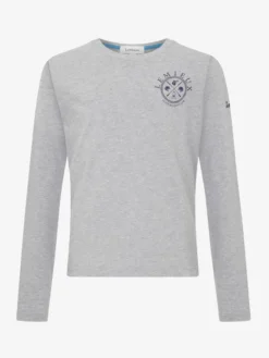 LeMieux Young Rider Lara Long Sleeve Tee Grey 9 LeMieux Young Rider Lara Long Sleeve Tee Grey -Fournitures Équestres Boutique hh 1122 502