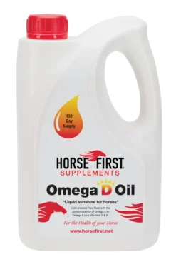 Horse First 4lt Omega D Oil In White