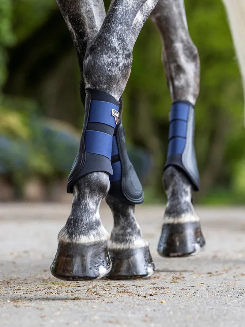 LeMieux Grafter Brushing Boot Ink Blue
