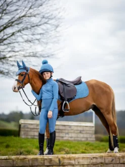 LeMieux Youth Pull On Breech Ice Blue