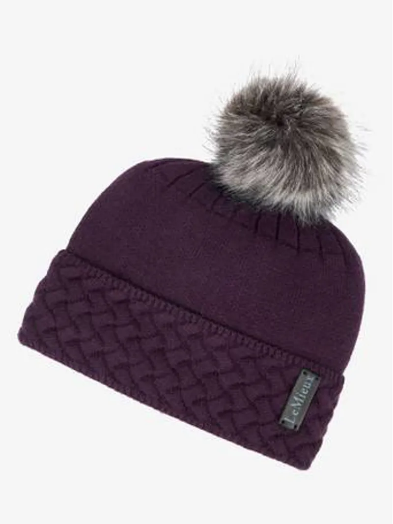 LeMieux Lola Beanie Fig 3 LeMieux Lola Beanie Fig – Image 3