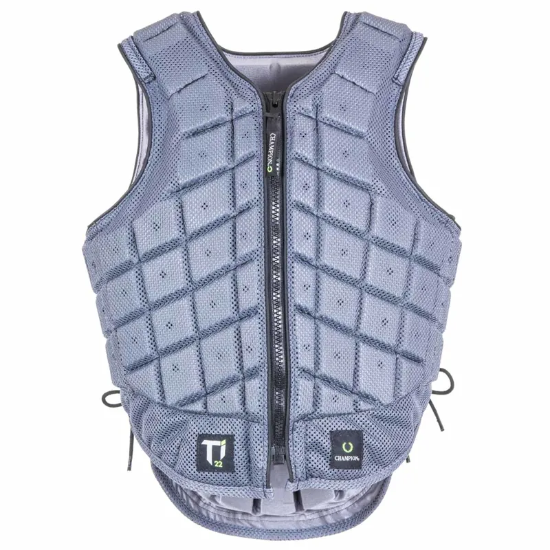 Champion Titanium Ti22 Gunmetal Grey Body Protector 1 Champion Titanium Ti22 Gunmetal Grey Body Protector
