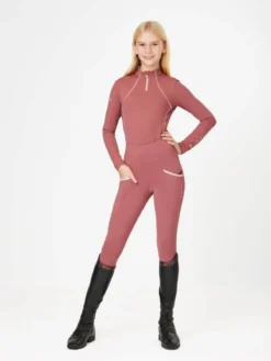 Le Mieux Young Rider Pull On Breech Orchid