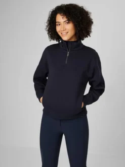 Le Mieux Kali Quarter Zip Sweat Navy