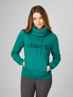 Le Mieux Adele Funnel Neck Sweat Evergreen