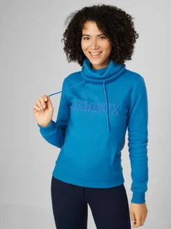 Le Mieux Adele Funnel Neck Sweat Pacific