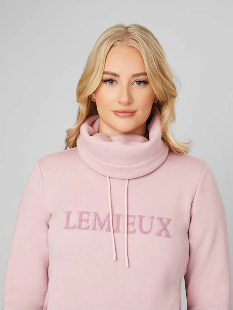 Le Mieux Adele Funnel Neck Sweat Pink Quartz 1 Le Mieux Adele Funnel Neck Sweat Pink Quartz